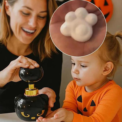 Black Paw Print Foam Soap Dispenser